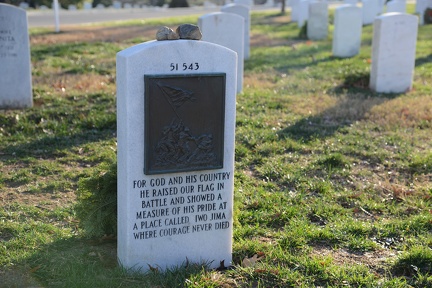 Gagnon Head Stone - Iwo Jima Flag Raiser